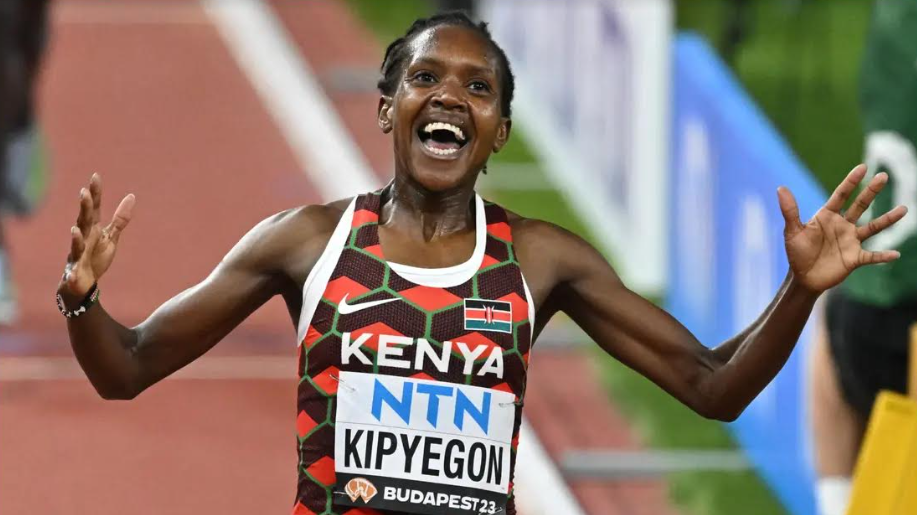 Faith Kipyegon Shines Bright at the Budapest World Champions Setting Records and Winning Hearts