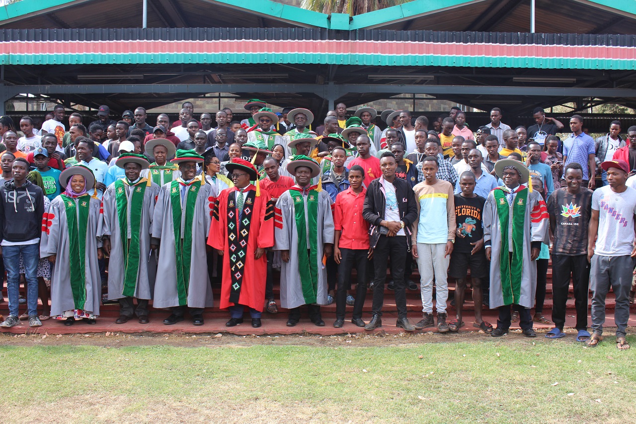 Vice Chancellor Addresses First-Year Students of 2023 at Kilimo Hall, Egerton University Explainin New Funding Model