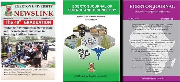 Egerton University NewsLink Magazine & Journals
