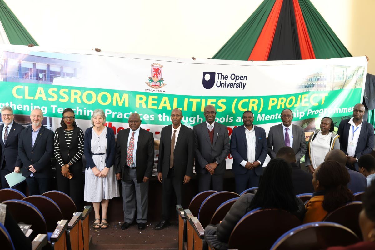 Speech By Prof. Isaac O. Kibwage VICE CHANCELLOR EGERTON UNIVESITY Delivered on Monday, 23rd  March, 2026 During the launch of the Classroom Realities Project at Egerton University