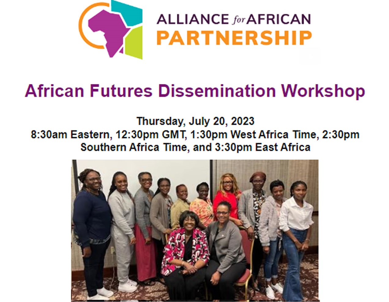 African Futures Virtual Dissemination Workshop