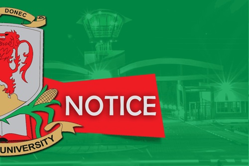 Special Resit Examination Session 2025-2026 Academic Year