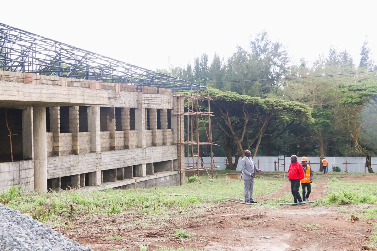 Contractor Makes Significant Progress on ICGEB Research Centre at Egerton University