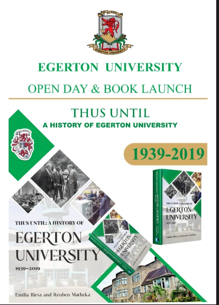 Egerton University Open Day and book Launch