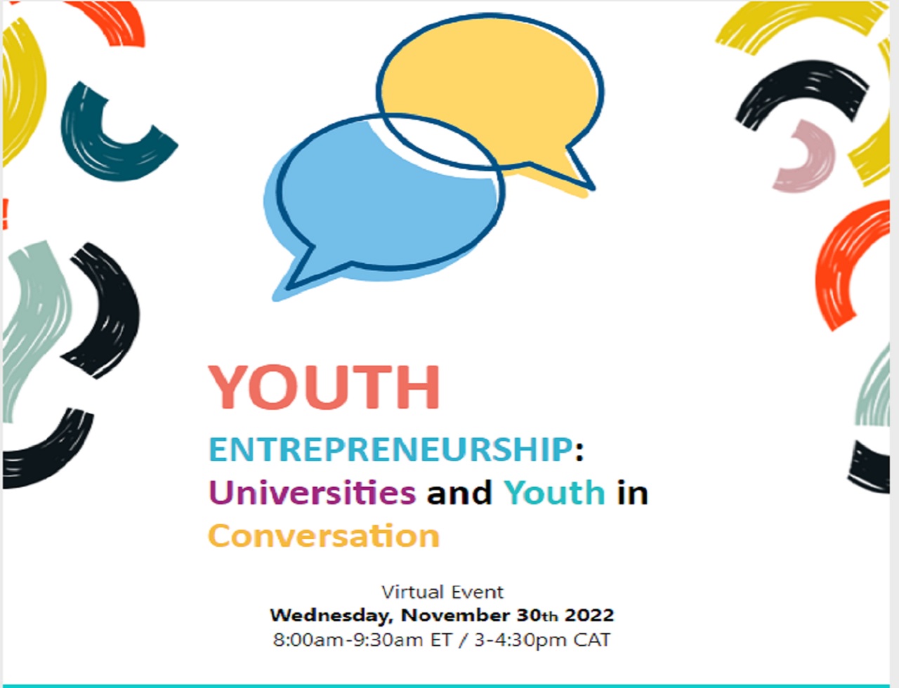 Youth Entrepreneurship: Universities and Youth conversation 