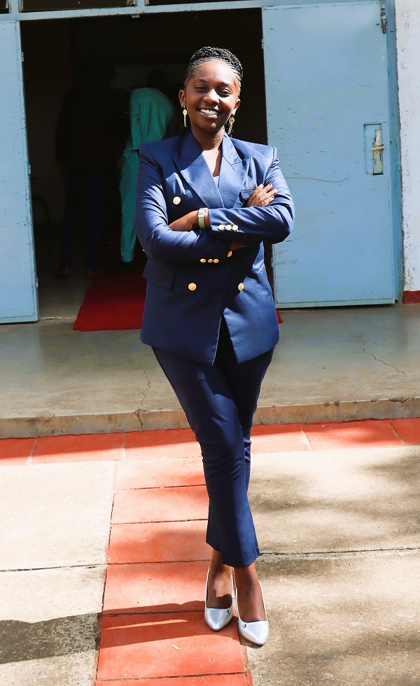 Cynthia Wanini Takes Over As The First Female Chairperson Of The Egerton University Student Association.