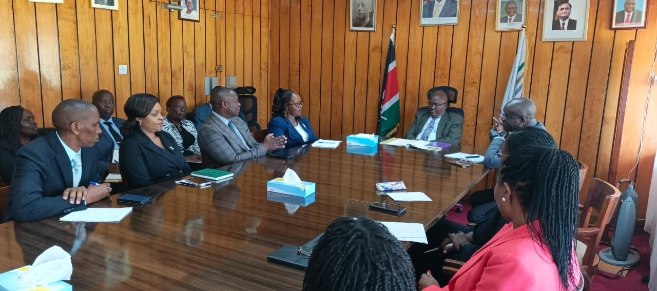 EACC Team Pays Courtesy Visit On VC Prof Kibwage to Boost Integrity Partnership: