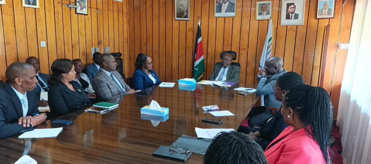 EACC Team Pays Courtesy Visit On VC Prof Kibwage to Boost Integrity Partnership:
