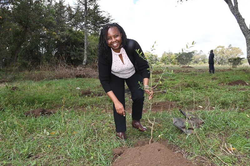 PS Nduva Visit Leads to Tree Planting Initiative on Gender Acre