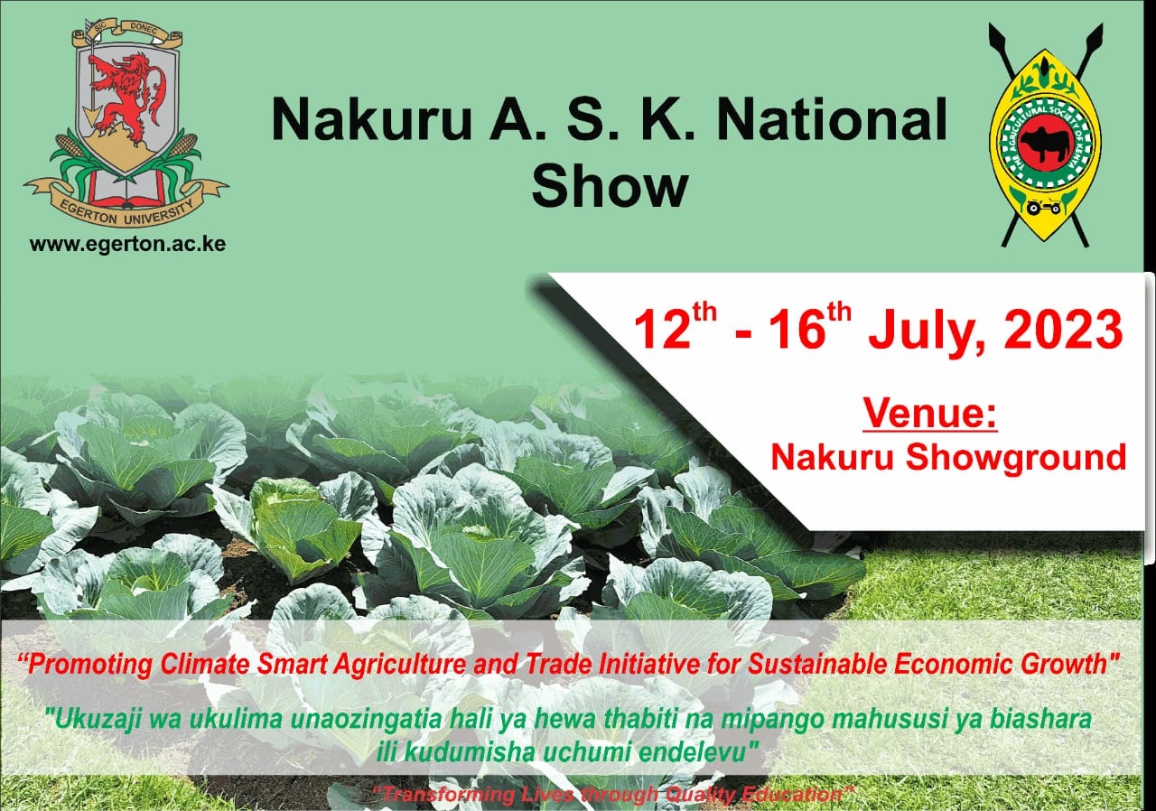 The Nakuru A.S.K National Show 