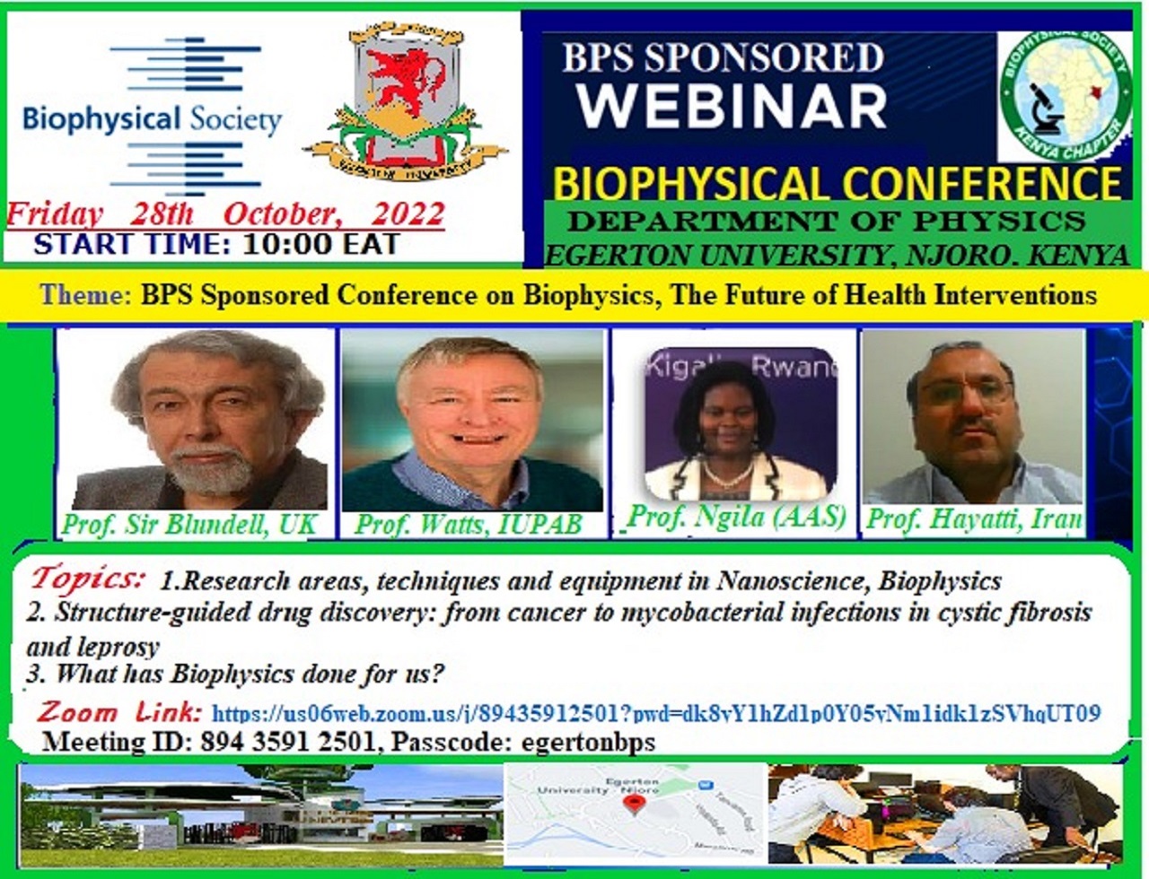 BPS Sponsored Webinar: Biophysical Conference 