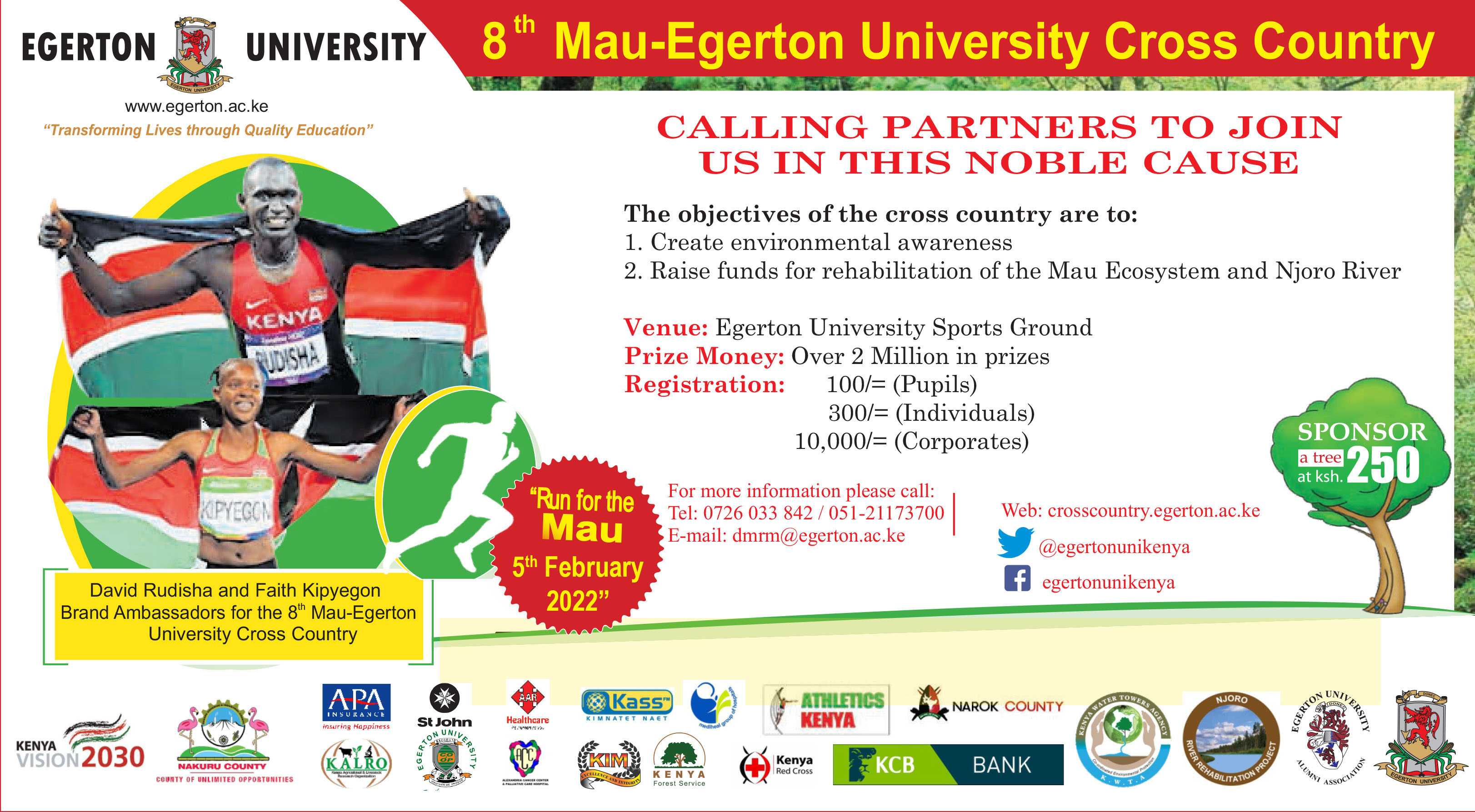 8th Edition of the Mau - Egerton Cross Country