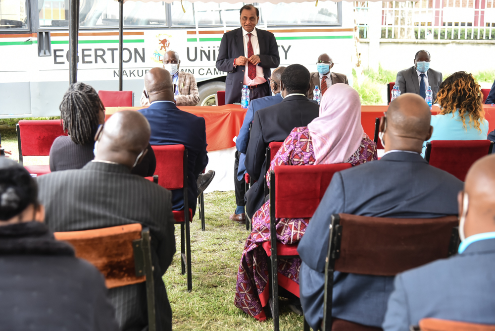 Chancellor's Visitation to Nakuru Town Campus College