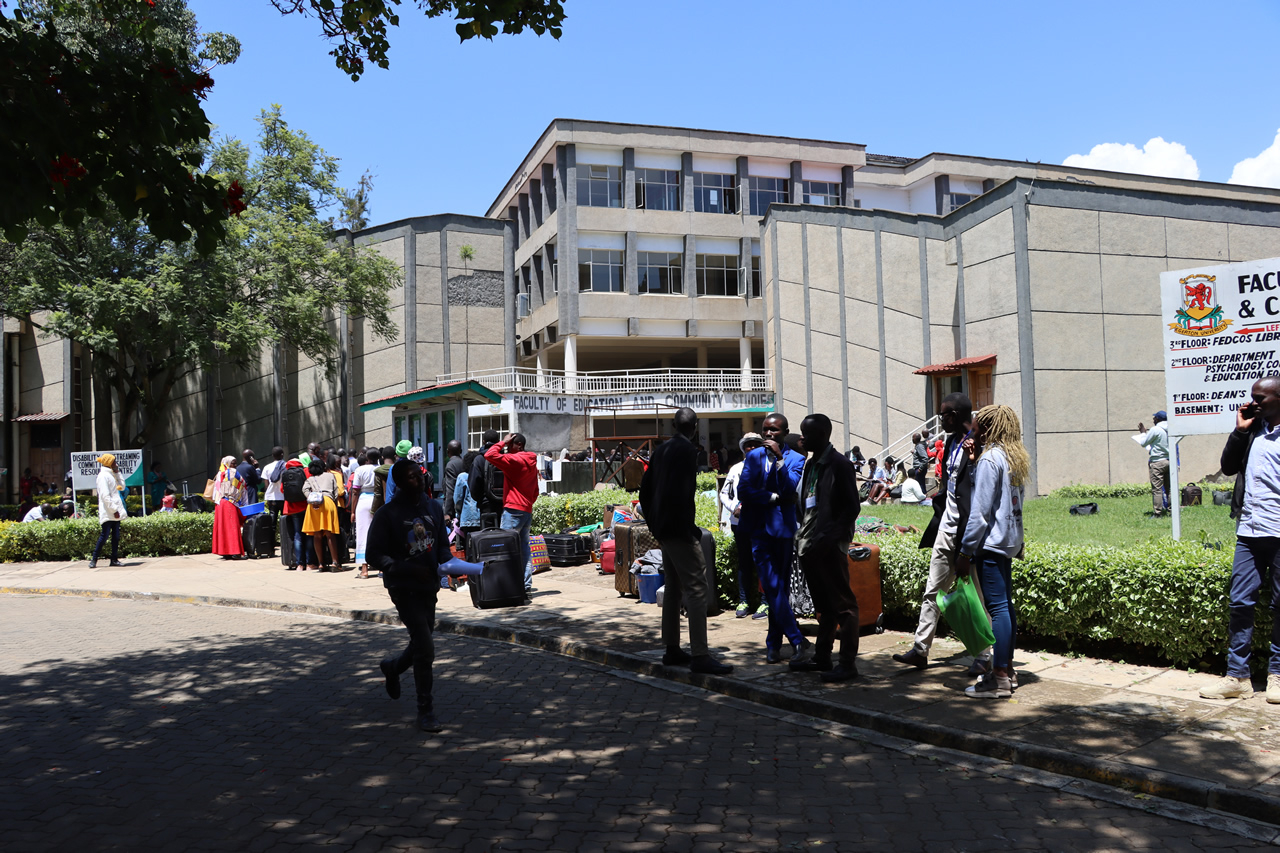Egerton University Receives Lot 2021 First Year Students