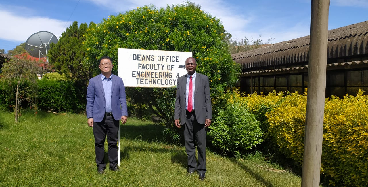 New Director Confucius Institute (CI) courtesy call to the Dean Faculty of Engineering and Technology, Egerton University