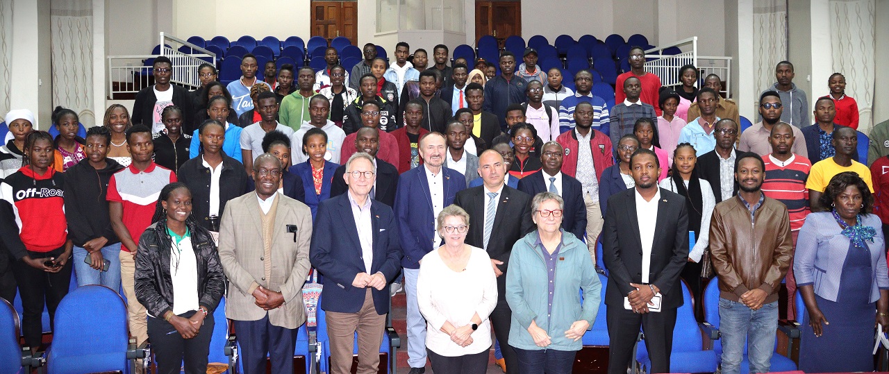 Lawmakers from Berlin visit Egerton University on a Benchmarking Mission 