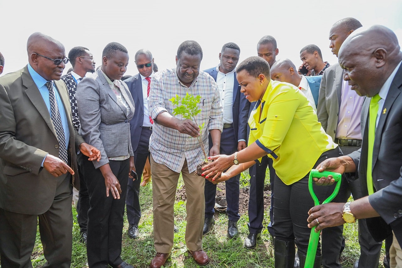 Prime CS Musalia Mudavadi Launches Egerton University's 'Adopt a Forest' Initiative to Support Presidential Tree Planting Campaign.