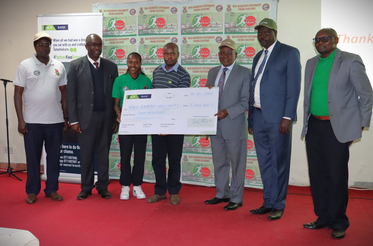 Egerton-Mau Cross Country dubbed "Run for Mau" 8TH Edition Launched 