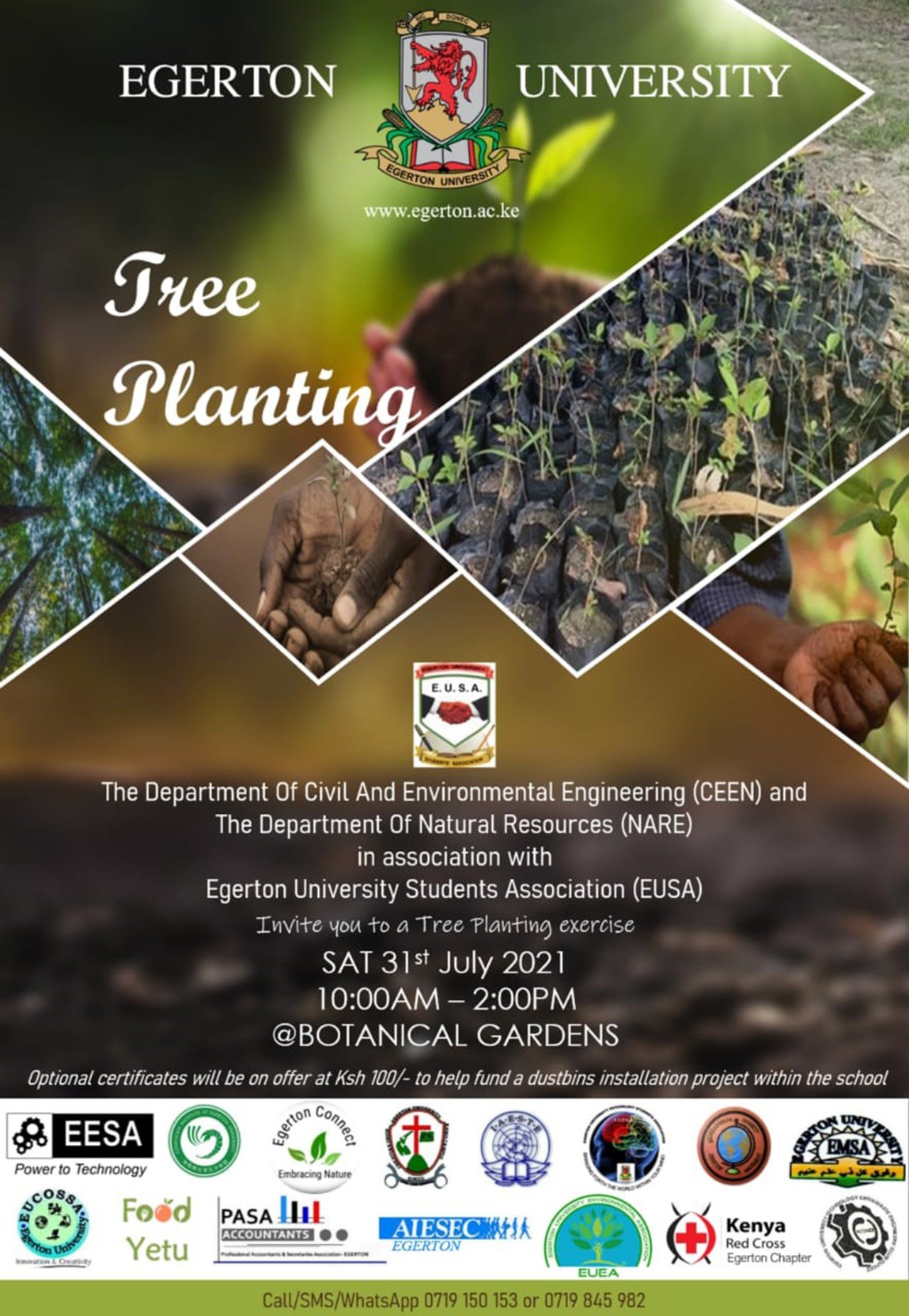 ceen tree planting poster