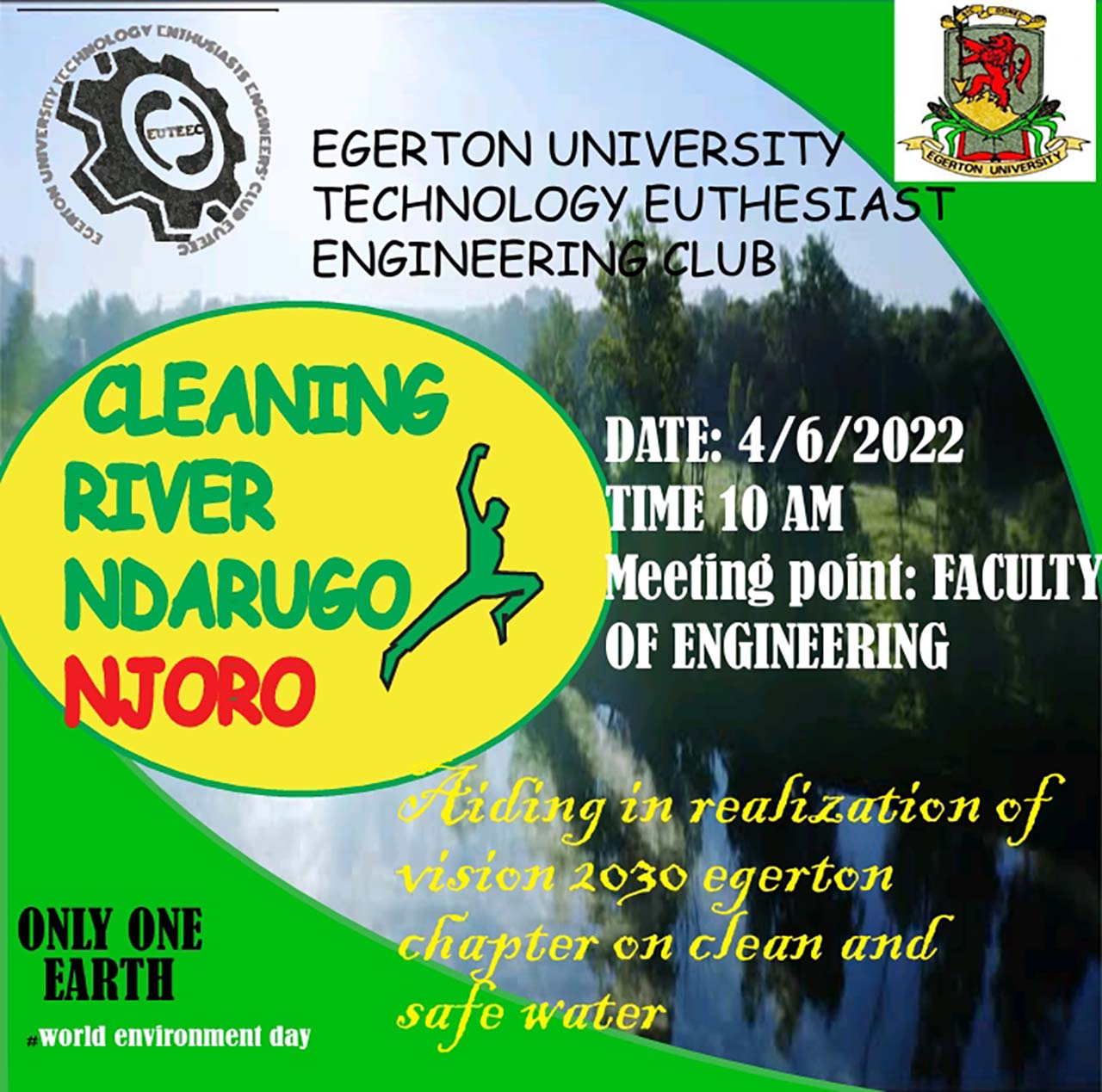 Cleaning River Ndarugo - Njoro