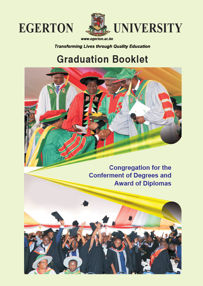 41st Graduation Booklet
