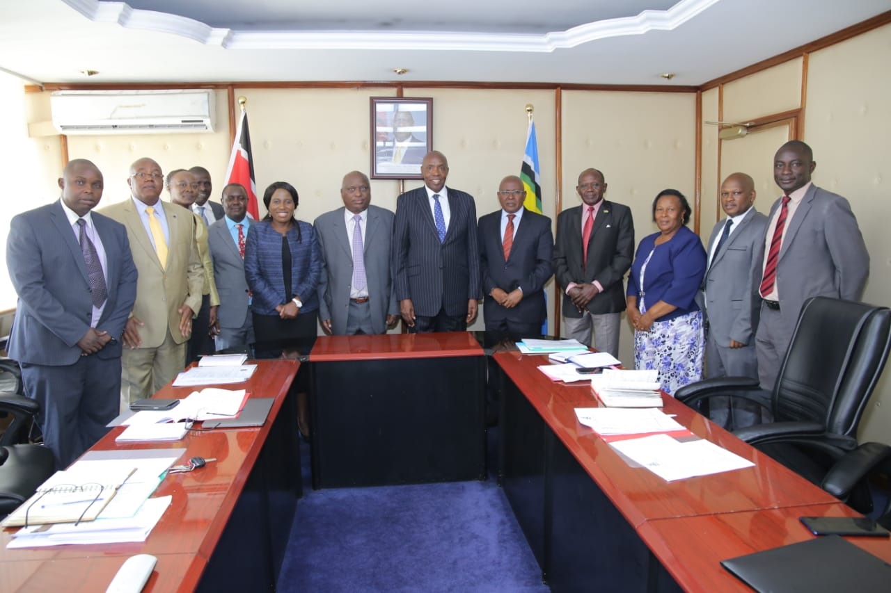  Egerton University Council and the Vice Chancellor paid a  courtesy call on the Principal Secretary, State Department for Higher Education and Research and the Cabinet Secretary for Education