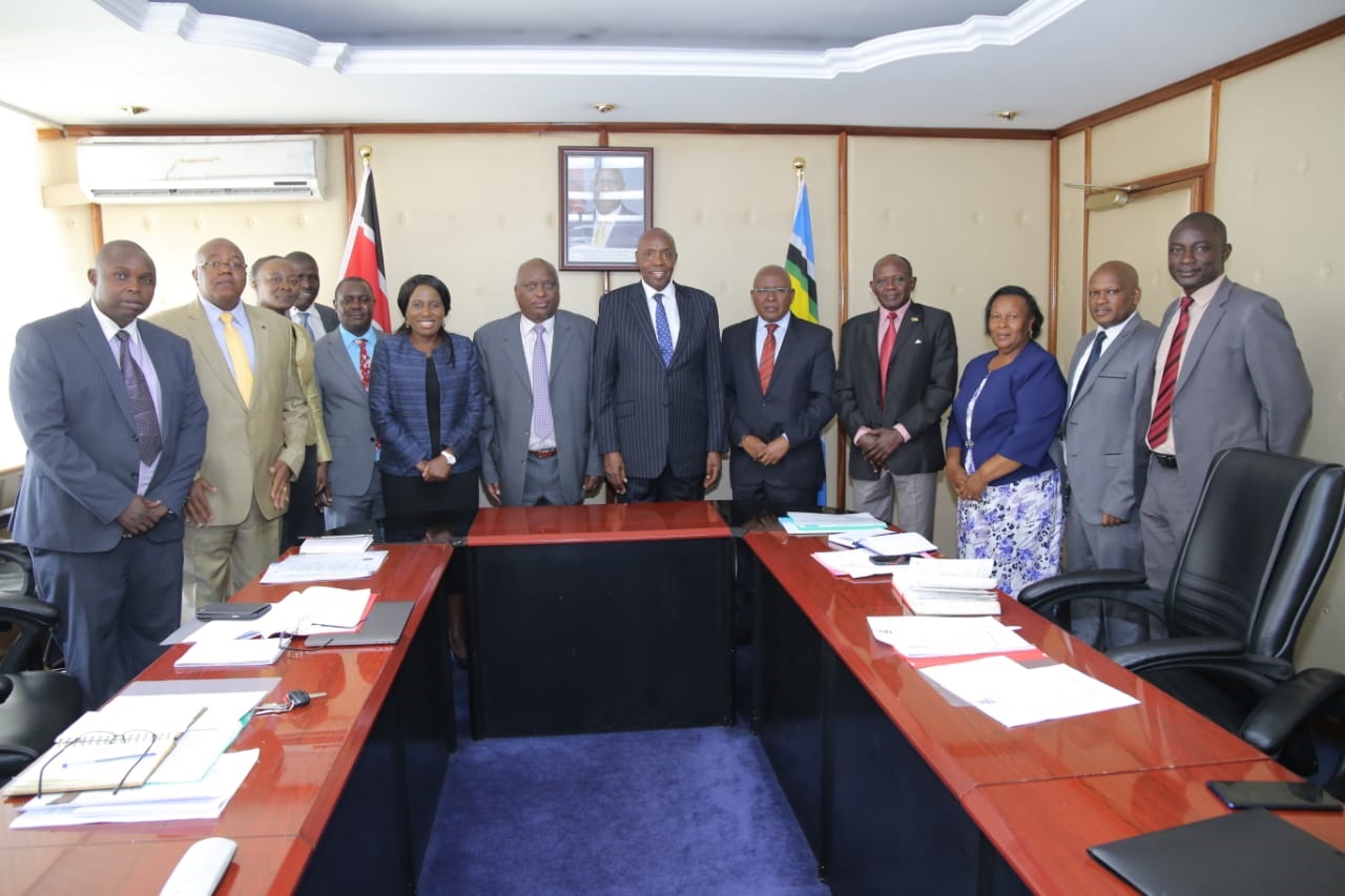 Egerton University Council and the Vice Chancellor paid a courtesy call on the Principal Secretary, State Department for Higher Education and Research and the Cabinet Secretary for Education