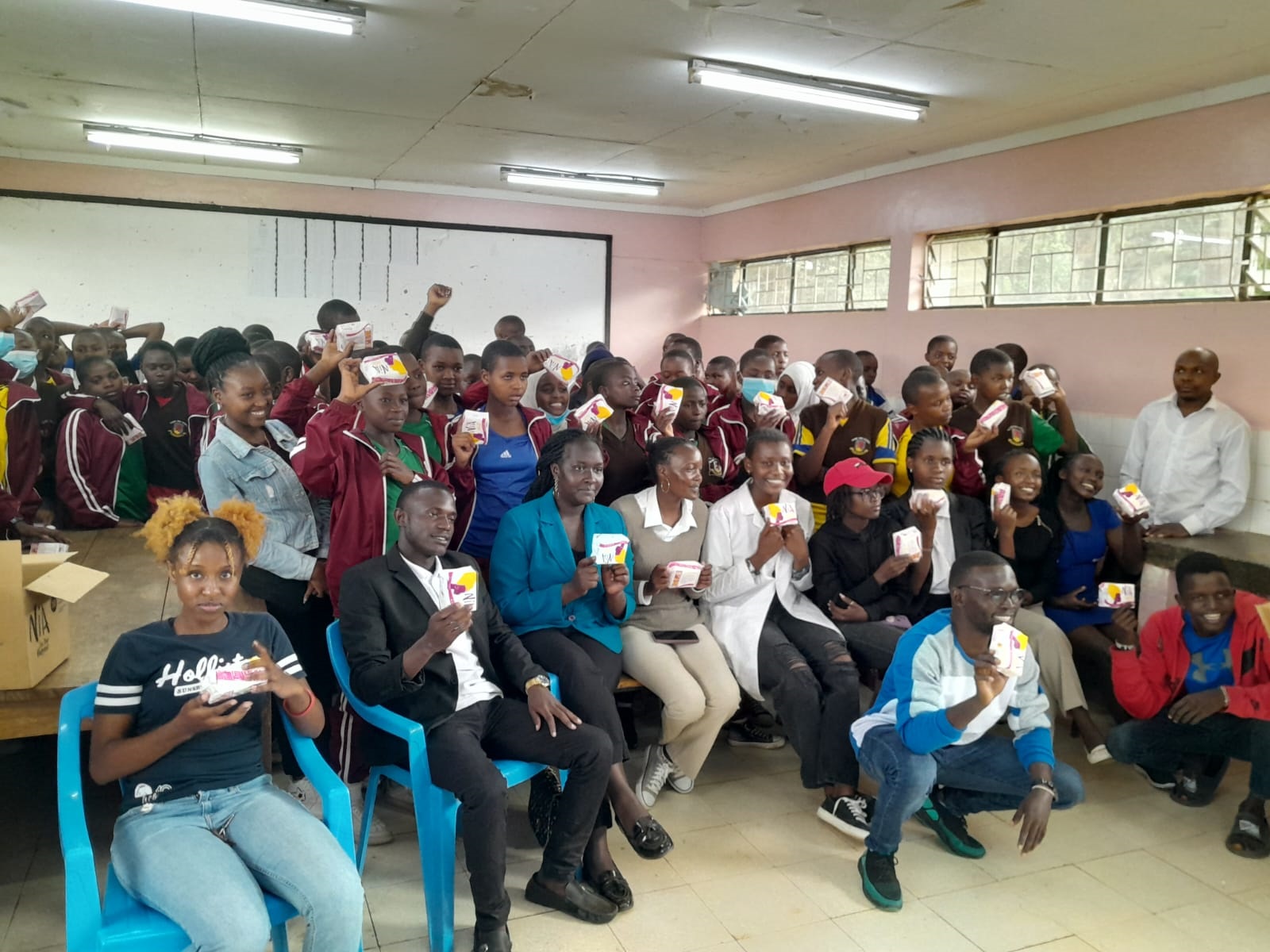 Egerton University Students Association Takes a Stand on World Menstrual Hygiene Day: Combating Stigma and Ensuring Access to Sanitary Towels