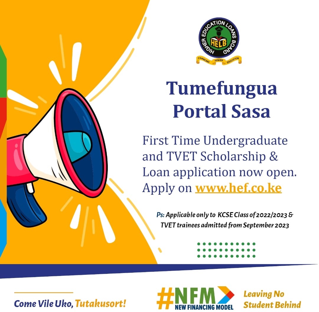 Undergraduate and TVET Scholarship & Loan application