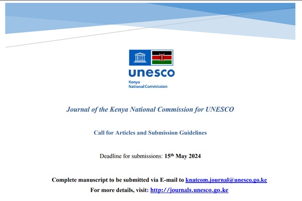 Journal of the Kenya National Commission for UNESCO