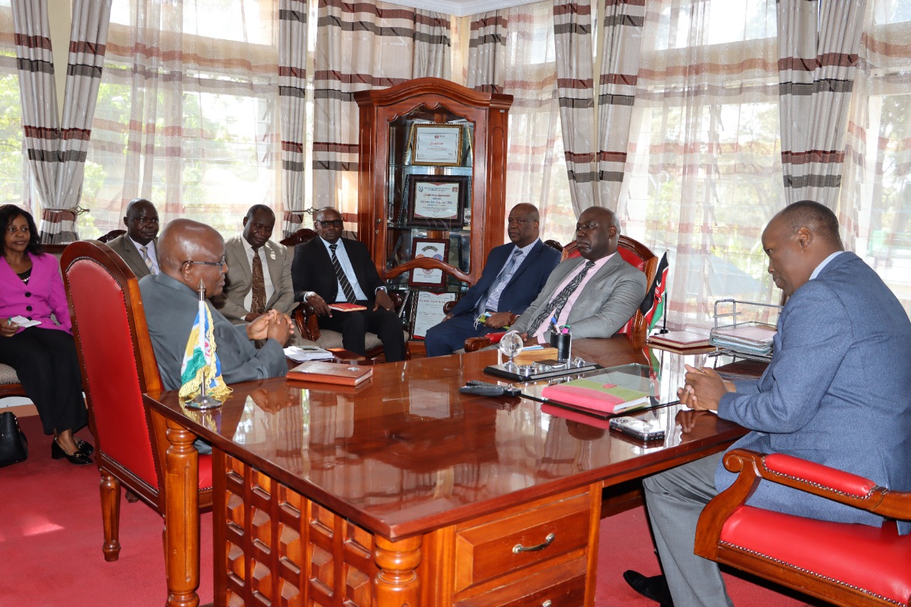Egerton University and Nakuru County Government seek more opportunities for collaboration.