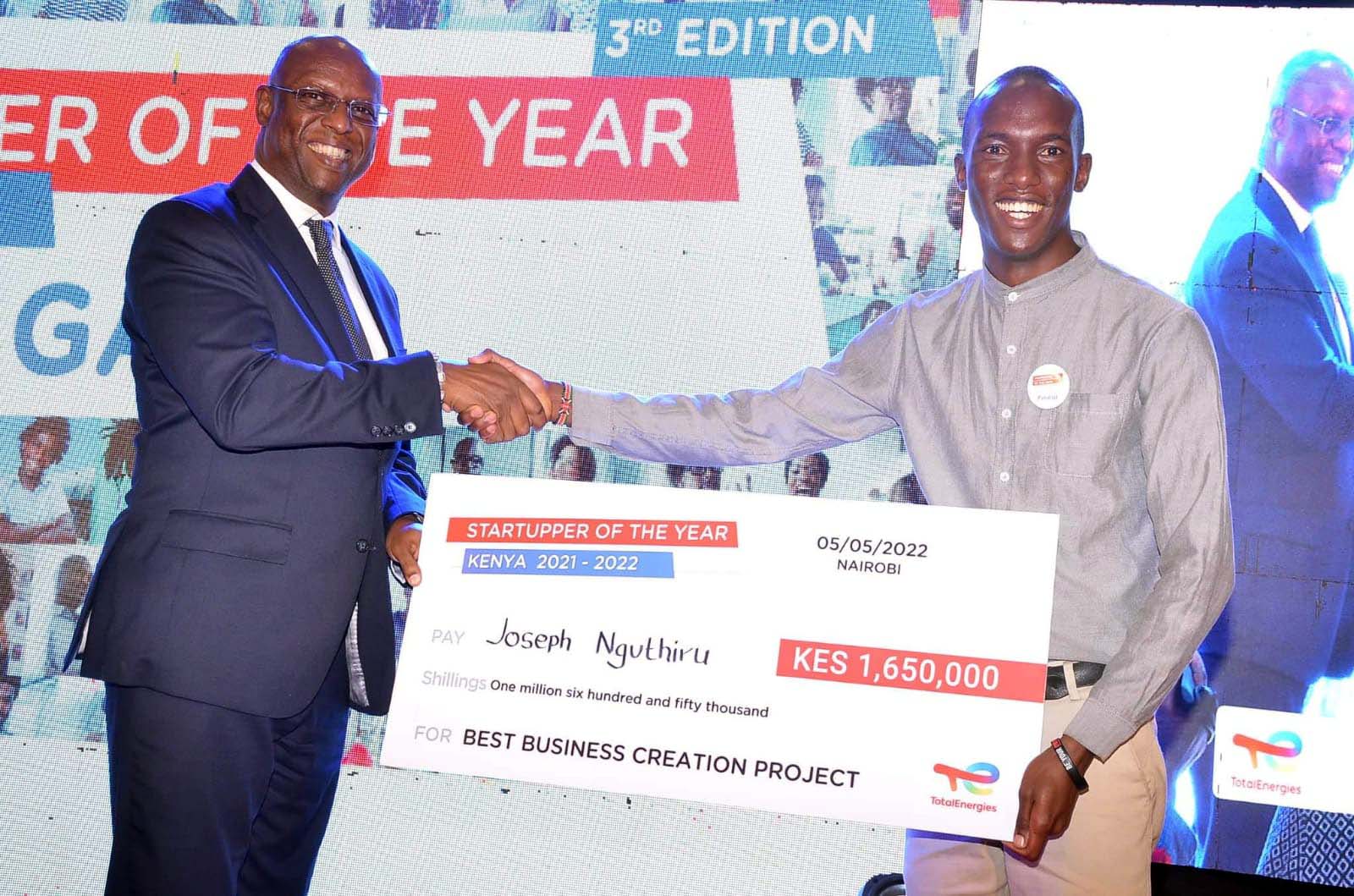 Egerton University Students Shine in the Total Energies Startupper of the Year