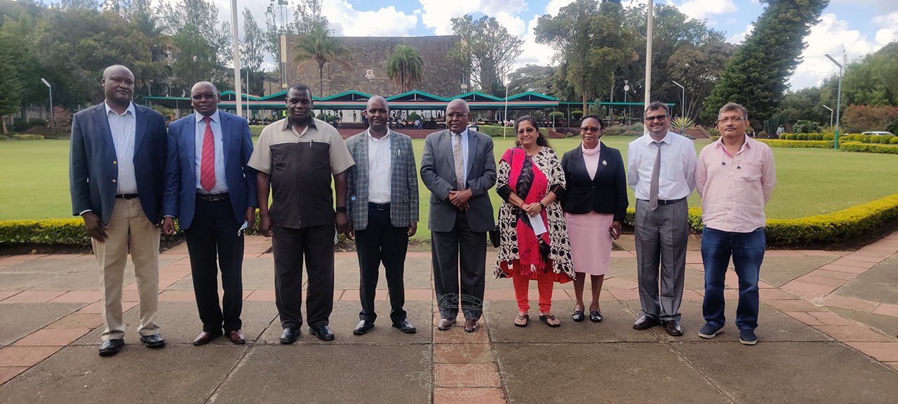 Egerton University partners with the National Environment Complaints Committee and Hindu Religious & Service Centre in tree planting