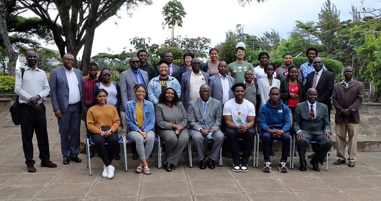 The 2022 Research and Extension Experience for Undergraduates launched at Egerton University 