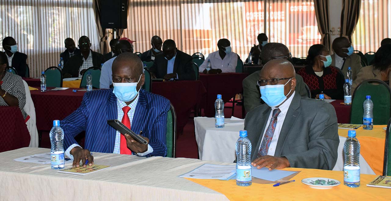Sensitization workshop for universities, TVETs and Research Institutions in the Central Rift Valley Region on Intellectual Property (IP) held at Egerton University.