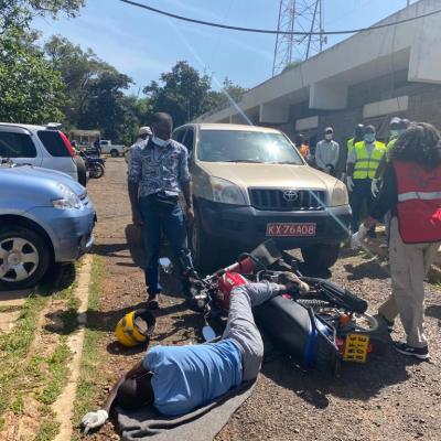 AICAD Trains Kakamega Bodaboda Riders