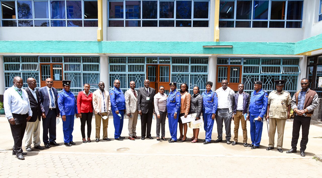 Nakuru security team visits Nakuru Town Campus College