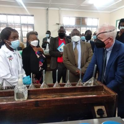 Icgeb Tour Of Egerton University